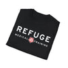 Minimalist Unisex Softstyle T-Shirt with Iconic Emblem