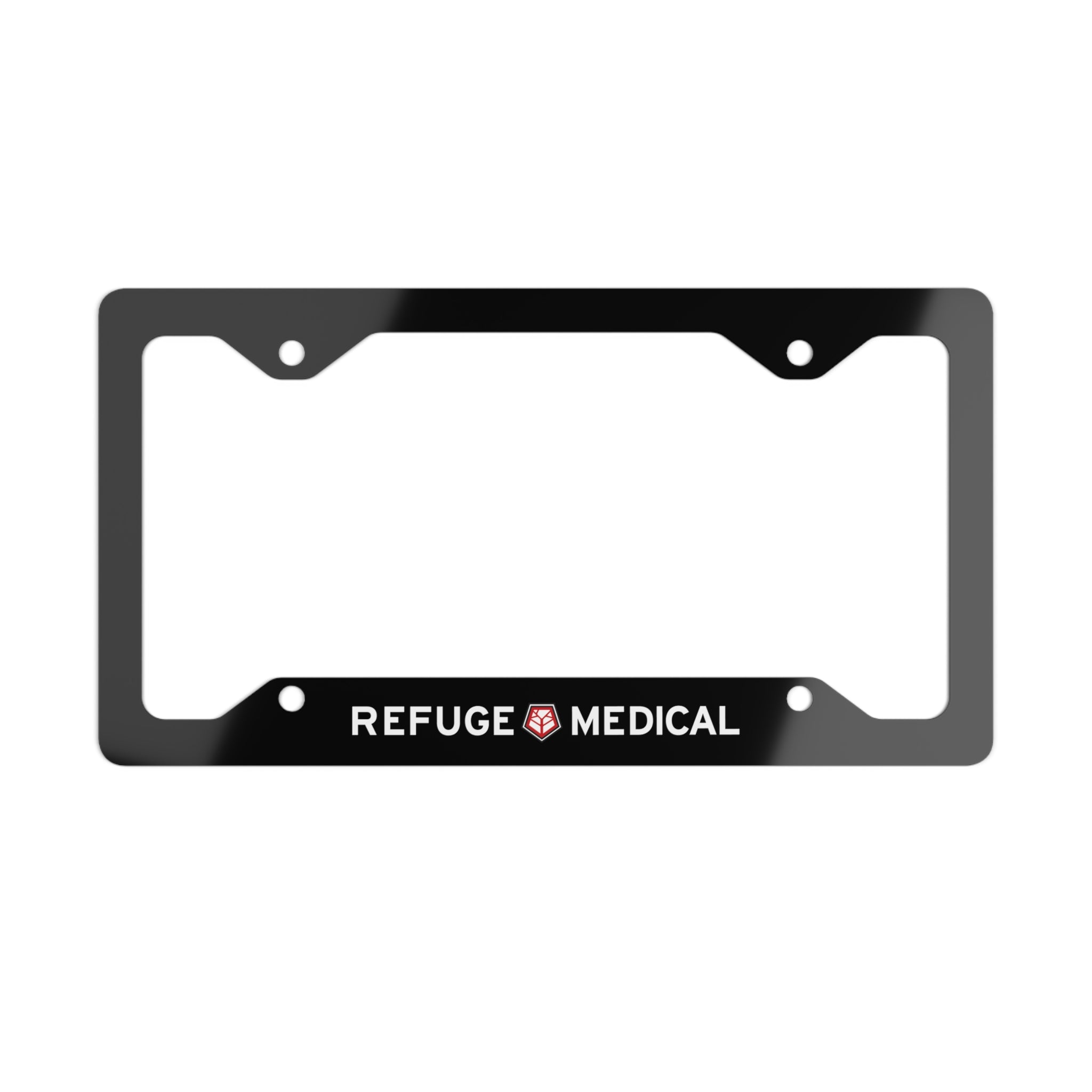 Metal License Plate Frame for Refuge Medical Enthusiasts - Premium Quality