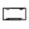 Metal License Plate Frame for Refuge Medical Enthusiasts - Premium Quality