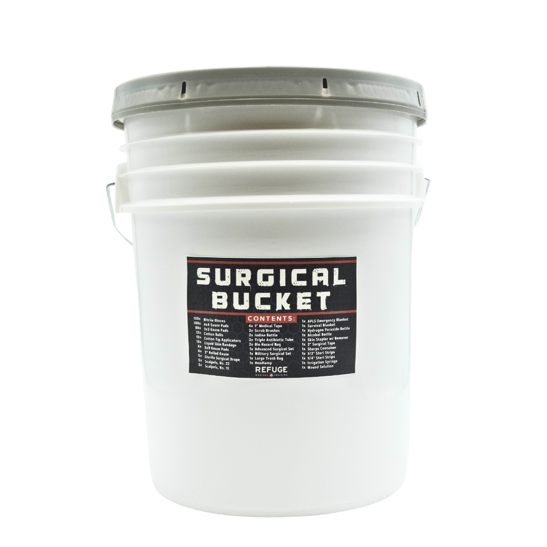 Surgical Bucket (Pre-order 2 week lead time) (Can not ship to P.O. Box)